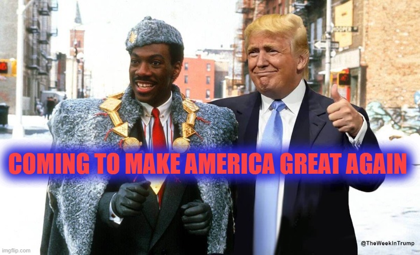 High Quality Coming to America Blank Meme Template