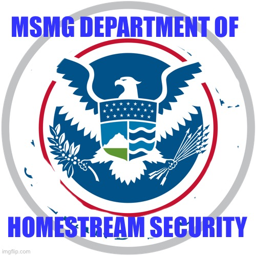 MSMG Department of Homestream Security Blank Meme Template