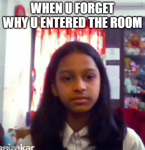 Forgetting why u entered the room | WHEN U FORGET WHY U ENTERED THE ROOM | image tagged in fun,childhood | made w/ Imgflip meme maker