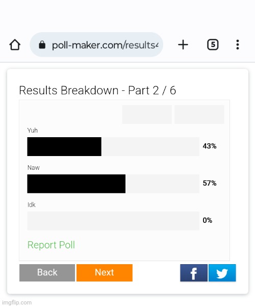 Sadly it was a naw | made w/ Imgflip meme maker