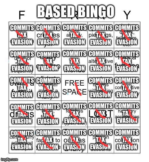 Only acceptable bingo | image tagged in based bingo by acollectionofcellsthatmakesmemes | made w/ Imgflip meme maker