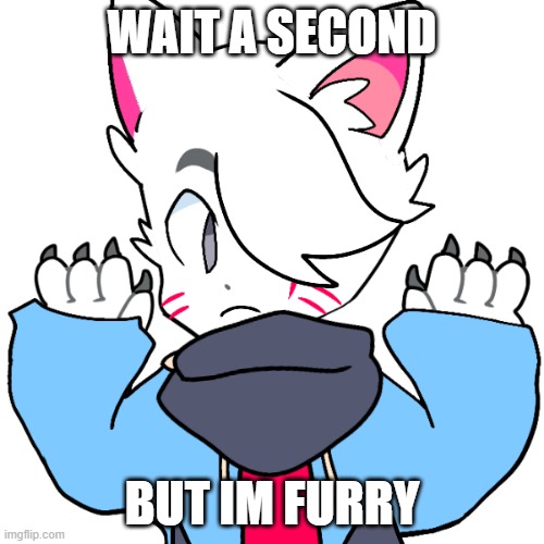 Wait A Second But Im Furry | WAIT A SECOND; BUT IM FURRY | image tagged in who's there,furry memes | made w/ Imgflip meme maker