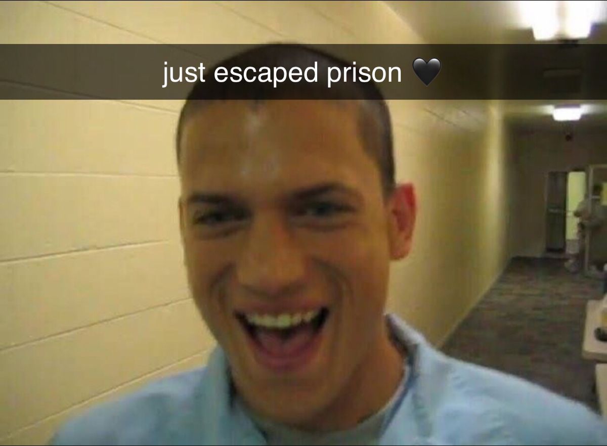 Just escaped prison Blank Meme Template