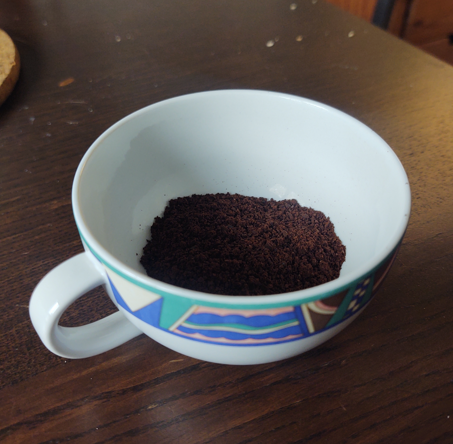 Coffeeground in Cup Blank Meme Template