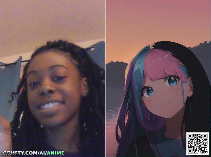 I didn know i had blue eyes my bad lol | image tagged in lol,anime | made w/ Imgflip meme maker