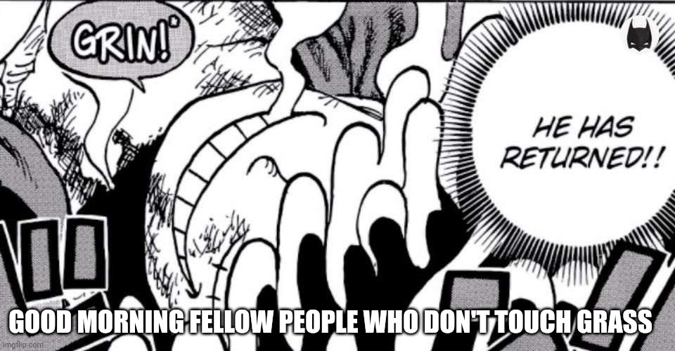 In a bad mood, well more like a I can't think straight mood | GOOD MORNING FELLOW PEOPLE WHO DON'T TOUCH GRASS | image tagged in pie charts | made w/ Imgflip meme maker