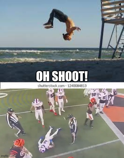 i fell? | OH SHOOT! | made w/ Imgflip meme maker