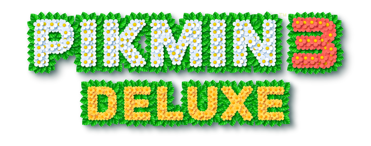High Quality Pikmin 3 Deluxe Logo Blank Meme Template