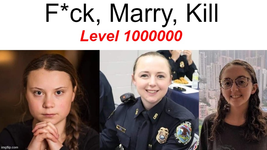 I always lose on this stage | F*ck, Marry, Kill; Level 1000000 | made w/ Imgflip meme maker