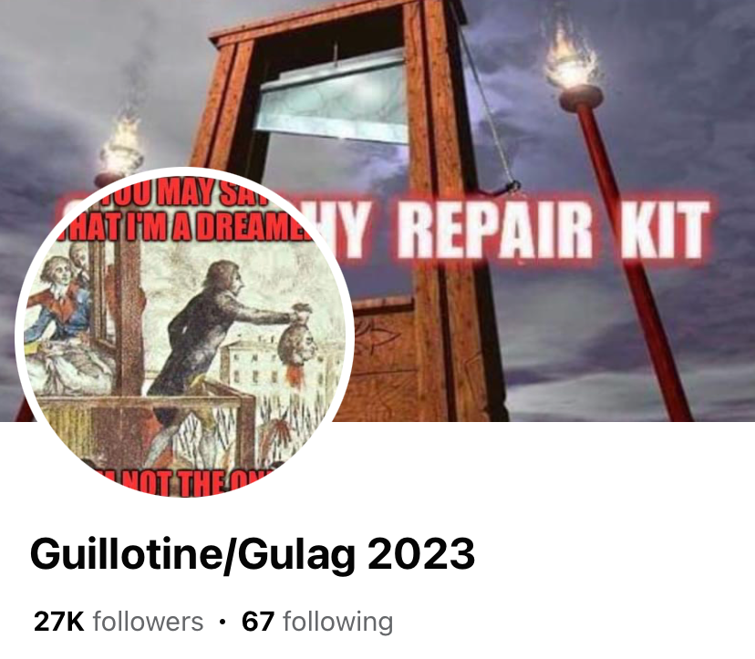 Guillotine Gulag 2023 Blank Meme Template