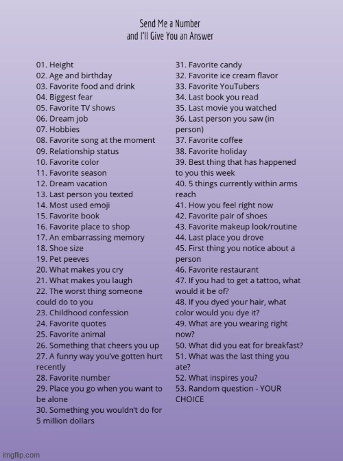 Send me a number | image tagged in send me a number | made w/ Imgflip meme maker