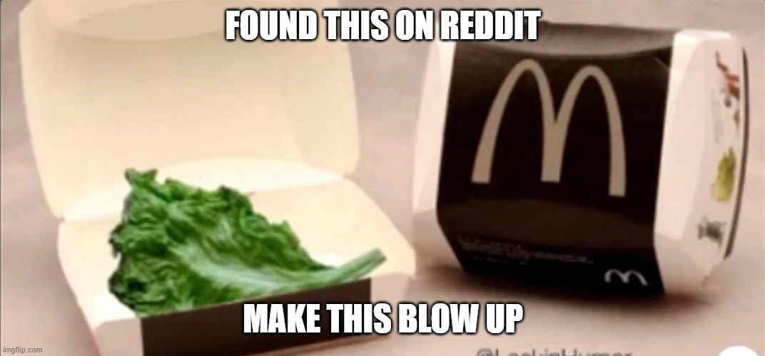 mcwettuce | FOUND THIS ON REDDIT; MAKE THIS BLOW UP | image tagged in mcwettuce | made w/ Imgflip meme maker