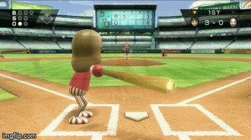 Nobody asked wii sports Blank Meme Template