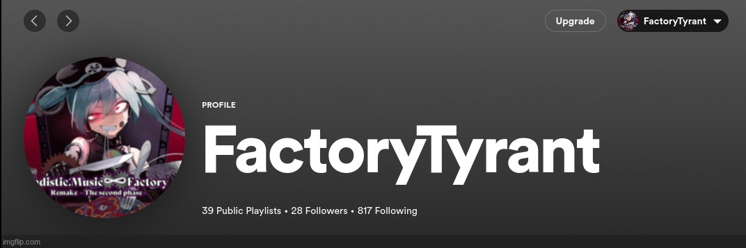 shameless spotify plug | made w/ Imgflip meme maker