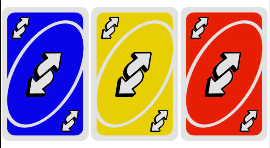 Reverse uno card Blank Template - Imgflip