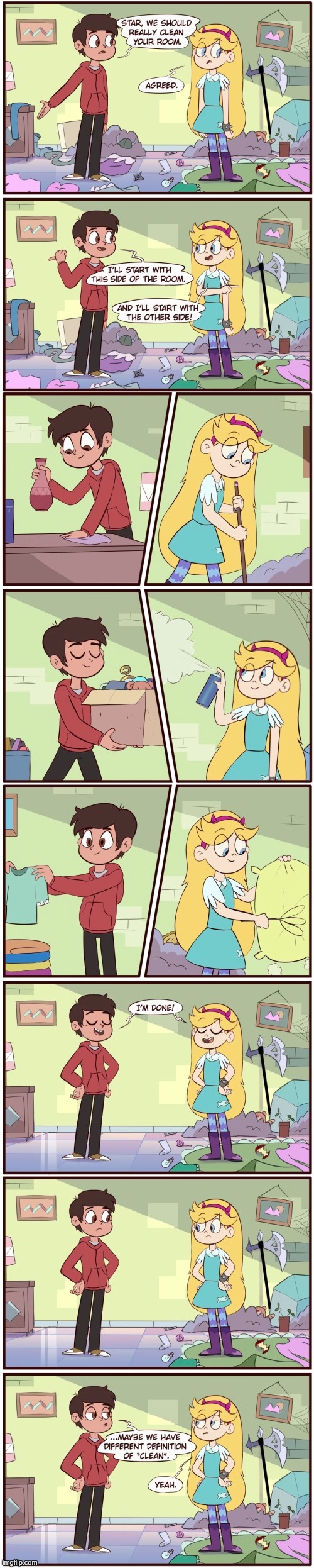 Image tagged in morningmark,svtfoe,comics/cartoons,star vs the forces ...