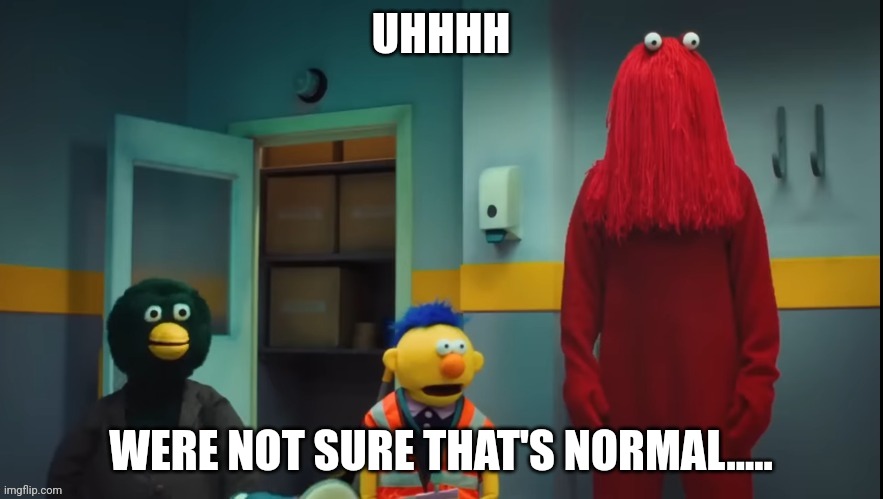 DHMIS Concern | UHHHH WERE NOT SURE THAT'S NORMAL..... | image tagged in dhmis concern | made w/ Imgflip meme maker