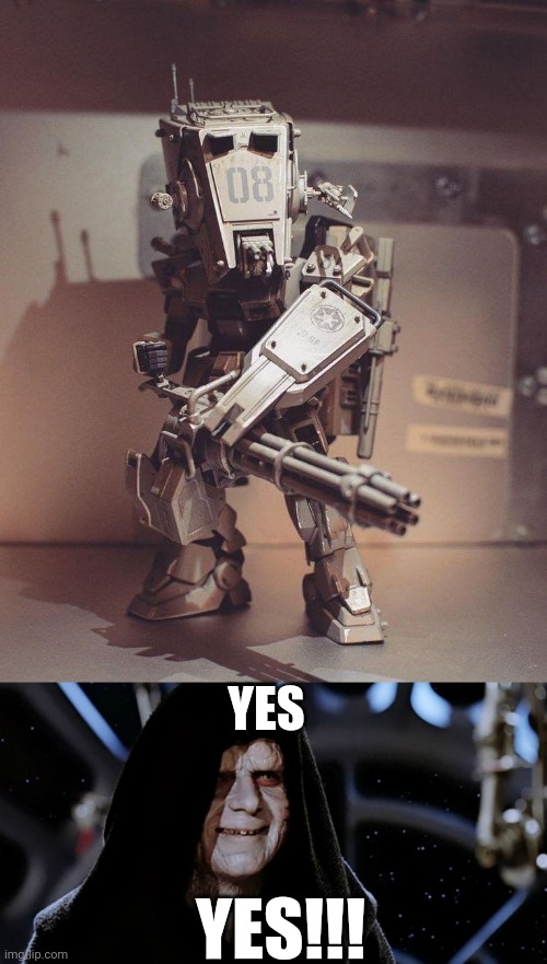 THE STORMTROOPER REPLACEMENT | YES; YES!!! | image tagged in star wars emperor,star wars,star wars meme | made w/ Imgflip meme maker