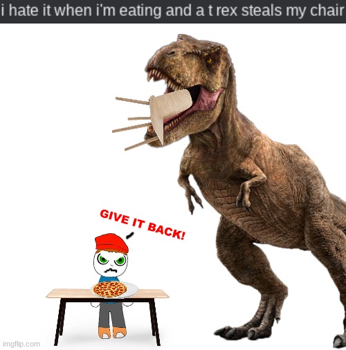 What's going on with the dinos problem? | made w/ Imgflip meme maker