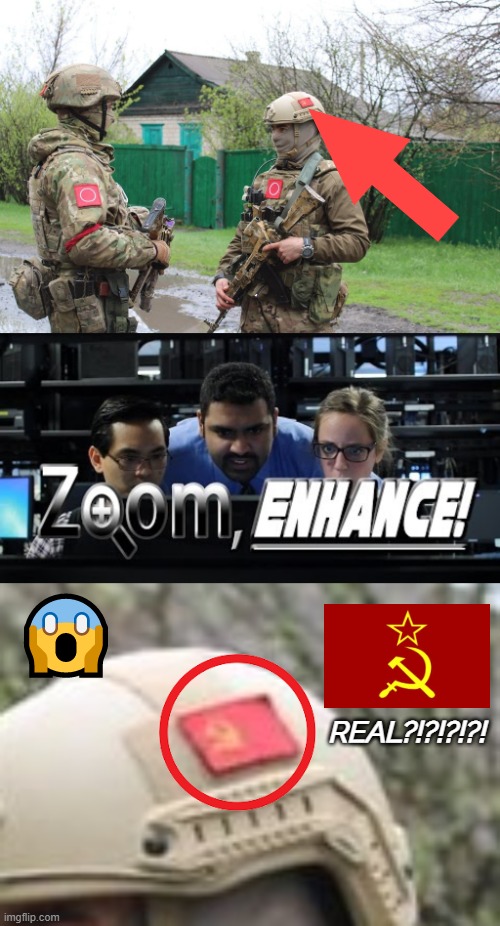 OMG it's happening! | 😱; REAL?!?!?!?! | image tagged in soviet union | made w/ Imgflip meme maker