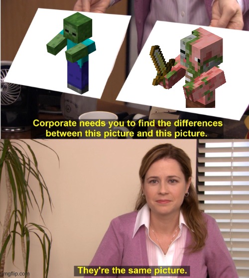 Mojang | image tagged in memes,they're the same picture | made w/ Imgflip meme maker