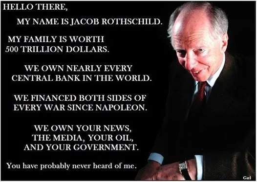 My name is Jacob Rothschild Blank Meme Template