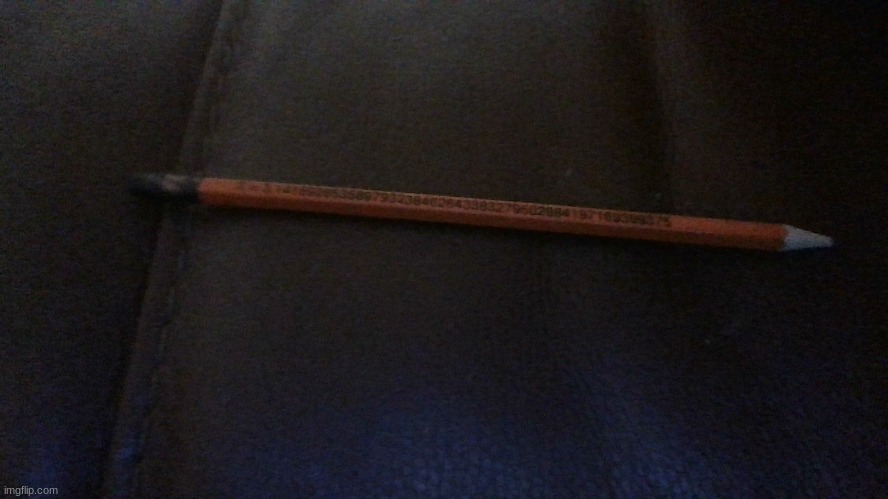 A PI pencil my math teachers gave me last month | image tagged in pencil,math | made w/ Imgflip meme maker