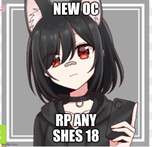 NEW OC; RP ANY
SHES 18 | made w/ Imgflip meme maker