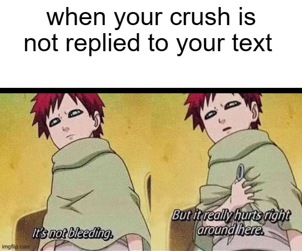 when your crush is not replied to your text | made w/ Imgflip meme maker