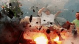High Quality couch explosion Blank Meme Template