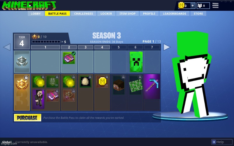 minecraft battle pass | image tagged in upvote if you agree | made w/ Imgflip meme maker