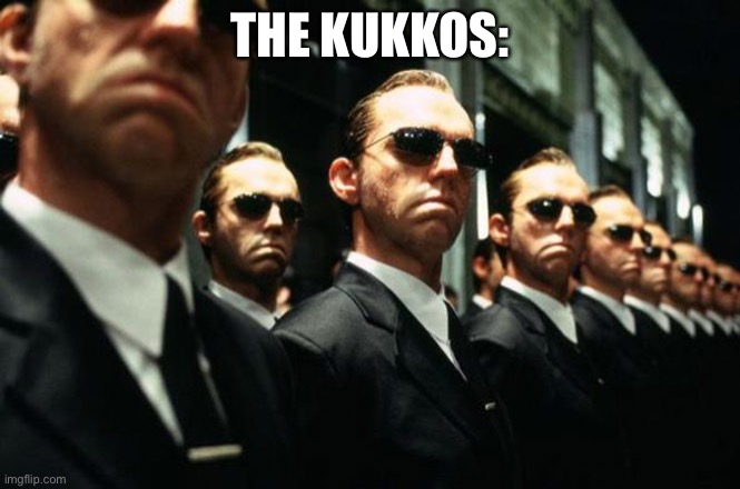 Agent Smith Multiplied | THE KUKKOS: | image tagged in agent smith multiplied | made w/ Imgflip meme maker