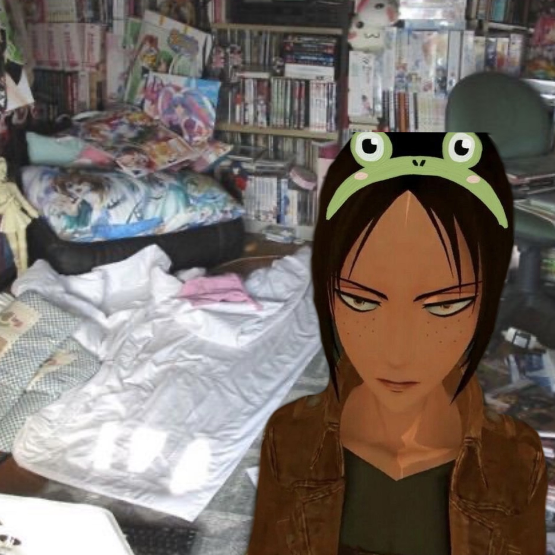 High Quality Messy room Blank Meme Template