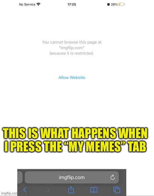But I made them | THIS IS WHAT HAPPENS WHEN I PRESS THE “MY MEMES” TAB | image tagged in frustration | made w/ Imgflip meme maker