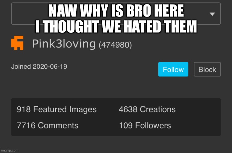 NAW WHY IS BRO HERE I THOUGHT WE HATED THEM | made w/ Imgflip meme maker