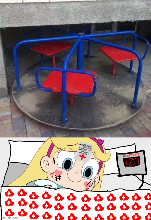 If your kid comes home from the park complaining of a headache, this is why. | image tagged in you had one job,star vs the forces of evil,memes,design fails,failure,crappy design | made w/ Imgflip meme maker