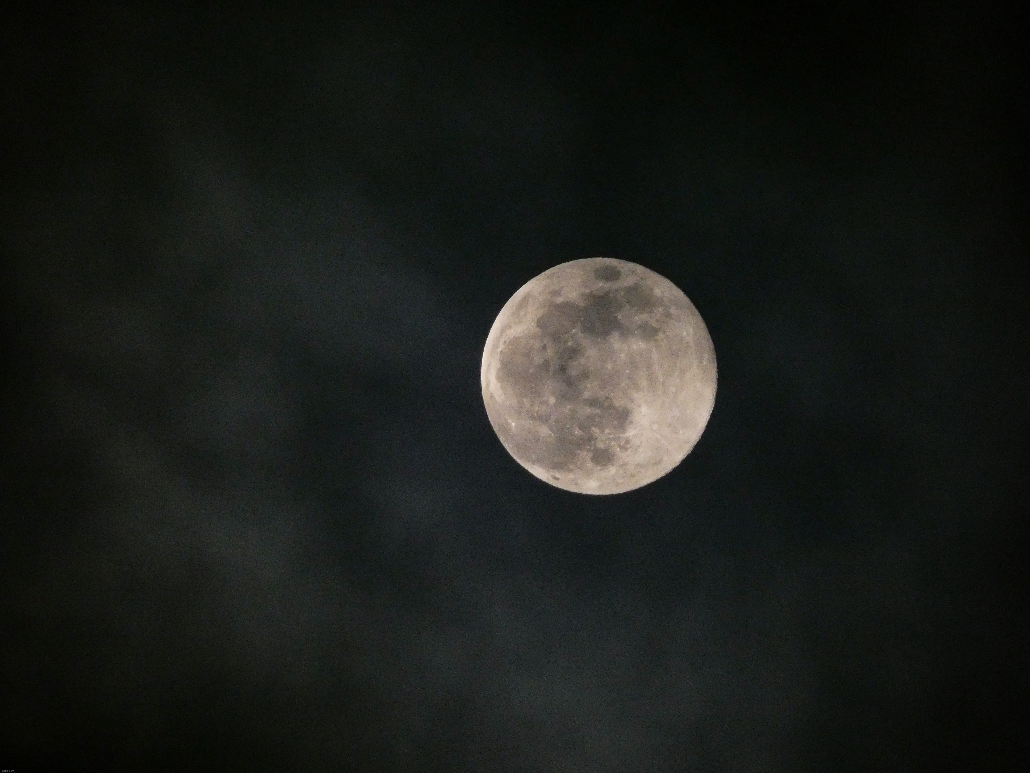 Last week’s full moon | image tagged in share your own photos | made w/ Imgflip meme maker