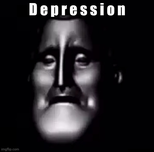 Mr. Incredible becoming sad phase 15 | D e p r e s s i o n | image tagged in mr incredible becoming sad phase 15 | made w/ Imgflip meme maker