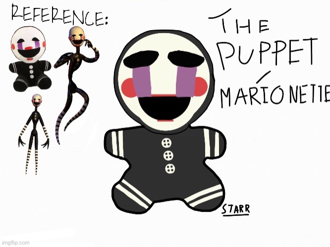remade the puppet/marionette plush! (repost of my post from the drawings stream, info in comments) | made w/ Imgflip meme maker