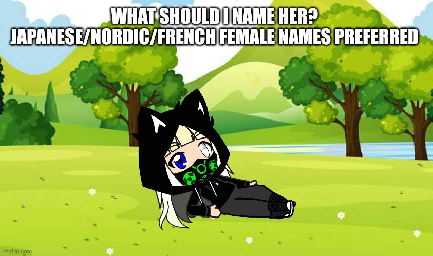 WHAT SHOULD I NAME HER?  JAPANESE/NORDIC/FRENCH FEMALE NAMES PREFERRED | made w/ Imgflip meme maker