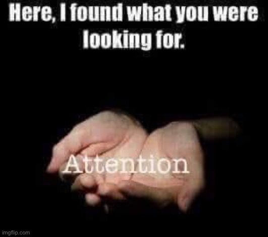 Here I found what you were looking for attention | image tagged in here i found what you were looking for attention | made w/ Imgflip meme maker