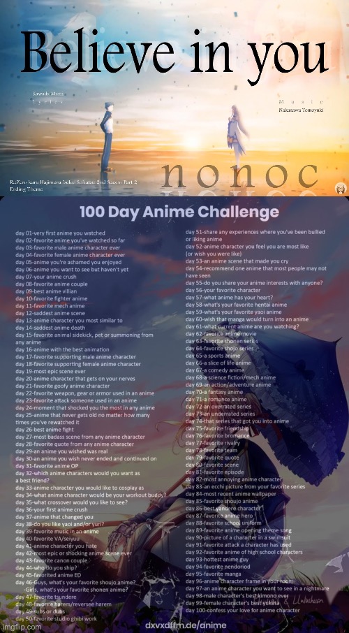 Day 45 | image tagged in 100 day anime challenge | made w/ Imgflip meme maker