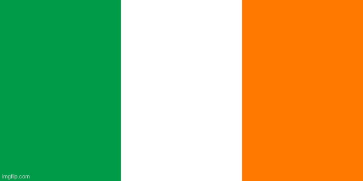 Another good flag! | image tagged in irish flag | made w/ Imgflip meme maker