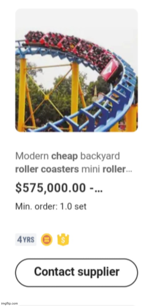 How tf am I going to fit this in my backyard | made w/ Imgflip meme maker
