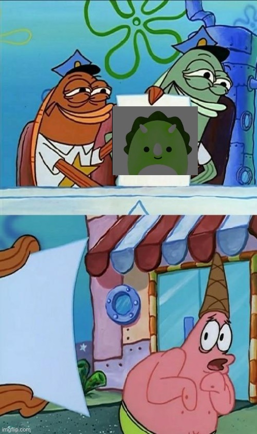 patrick scared | image tagged in patrick scared | made w/ Imgflip meme maker