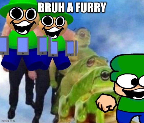 BRUH A FURRY | made w/ Imgflip meme maker
