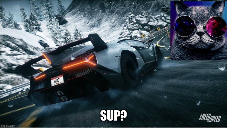 LAMBO! | SUP? | image tagged in lambo | made w/ Imgflip meme maker