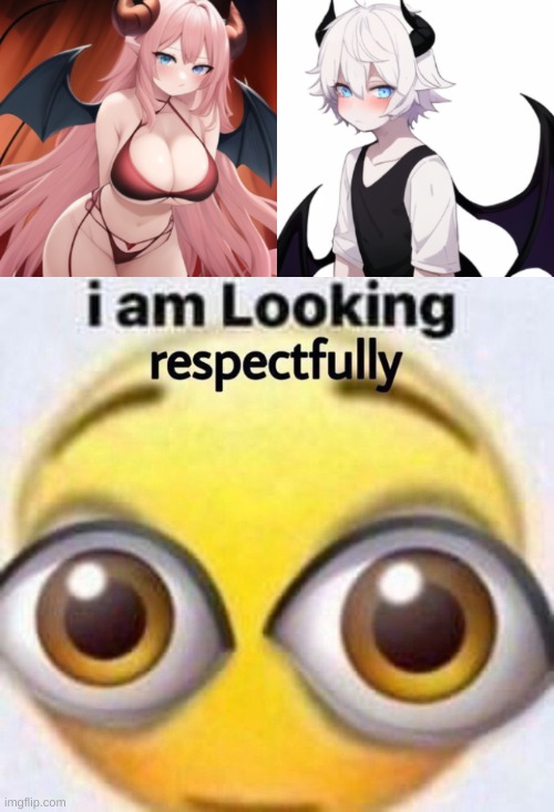 He is looking respectfully | image tagged in yeah it's holly again | made w/ Imgflip meme maker