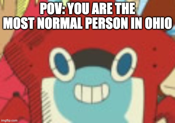 most normal person in ohio | POV: YOU ARE THE MOST NORMAL PERSON IN OHIO | image tagged in ohio,relatable | made w/ Imgflip meme maker