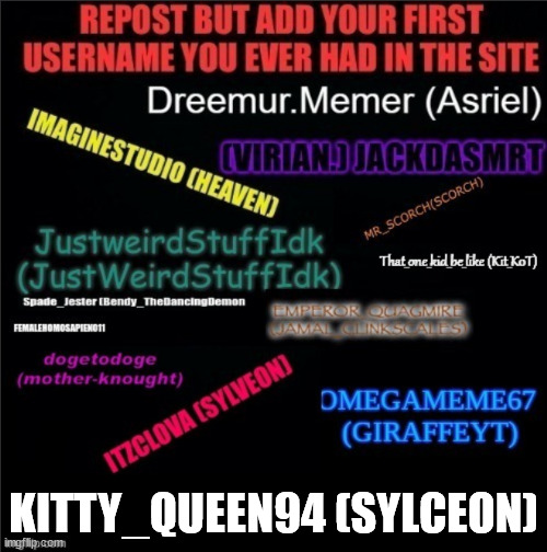 KITTY_QUEEN94 (SYLCEON) | made w/ Imgflip meme maker